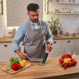 Hutsuls Double Sided Leather Strop Paddle Kit - Get Razor-Sharp Edges, Ergonomic Handle, Quality Honing Leather, and Step-by-Step Guide