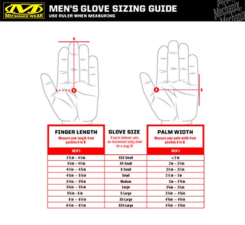 Mechanix Wear - Work Gloves: Size Medium, Leather Lined, Leather