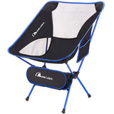 MOON LENCE Ultralight Folding Camping Chairs Beach Chairs with Carry Bag