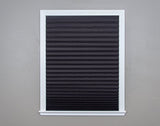 Redi Shade 1617201 Original Blackout Pleated Paper Shade, 36 in x 72 in, 6-Pack, Black