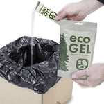 Eco Gel Port-A-Potty and Emergency Toilet Chemicals, Eco-Friendly Liquid Waste Gelling and Deodorizing Powder. Single Pack