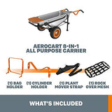 WORX Aerocart 8-in-1 Wheelbarrow / Yard Cart / Dolly