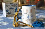 How To: Knots Coffee Mug - Learn How to Tie Eight Different Knots - Comes in a Fun Gift Box - by The Unemployed Philosophers Guild
