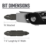 LEATHERMAN, Bit Kit, 21 Double-Ended Screwdriver Bits for Multitools, Built in the USA