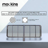 Mockins Hitch Mount Cargo Carrier | The Steel Cargo Basket is 60” Long X 20" Wide X 6” Tall with A Hauling Weight Capacity of 500 Lbs and A Folding Shank to Preserve Space When Not in Use …