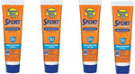Banana Boat Sunscreen Sport Performance Broad Spectrum Sun Care Sunscreen Lotion - SPF 30 1 Oz Travel Size (Pack of 4)