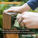 Guardline Wireless Driveway Alarm Outdoor Weather Resistant Motion Sensor & Detector- Best DIY Security Alert System- Stay Safe & Protect Home, Outside Property, Yard, Garage, Gate, Pool.