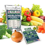16,500 Non GMO Heirloom Vegetable Seeds Survival Garden 40 Variety Pack